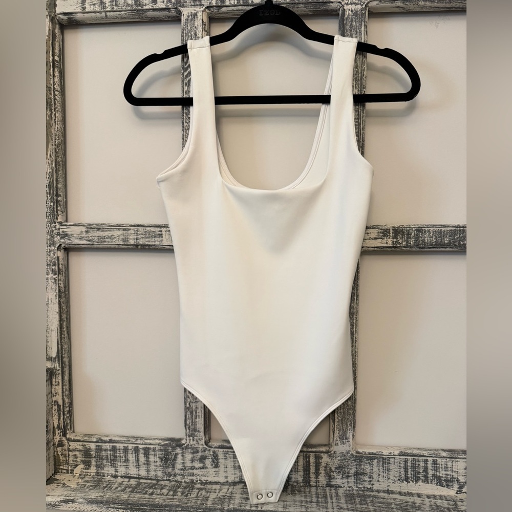 Good American Sculpting Modern Tank Bodysuit